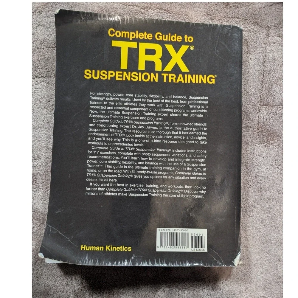 TRX Tactical Gym Suspension Training Kit & Jay Dawes Complete Guide Book NIB